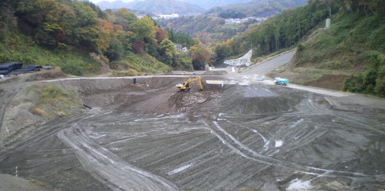 鶴島土地改良事業（山梨県上野原市）